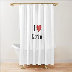 aespa karina Shower Curtain
