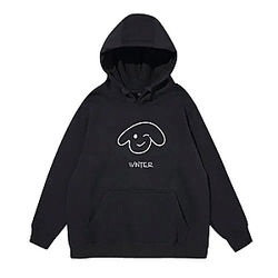Cute Aespa Winter Black Hoodie