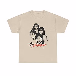 The Red Logo DTNK2805 Aespa T-Shirts