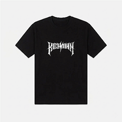 Metal Font Logo LA 0906 Aespa T-Shirts