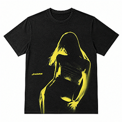 Neon Silhouette Lemonade LA 0906 Aespa T-Shirts