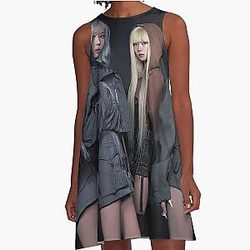 AESPA - SUPERNOVA ( ARMAGEDDON ) A-Line Dress