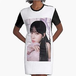 Aespa Winter “Dreams Come True” Graphic T-Shirt Dress