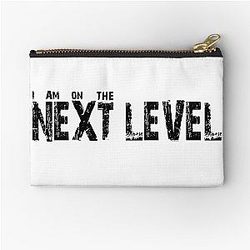 IAM ON THE NEXT LEVEL - AESPA (Black Ver.) Zipper Pouch