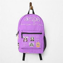 Chibi aespa fanart Backpack