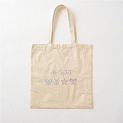 aespa symbols Cotton Tote Bag