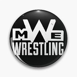 MWE Wrestling (White) Pin