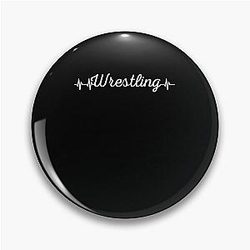 Heartbeat Wrestling Fan Wrestler Accessories Wrestler Gear Pin