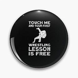 For All Wrestlers And Wrestling Lovers. Wrestling Pin