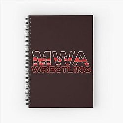 MWA Wrestling Spiral Notebook