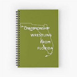 Championship Wrestling From Florida Spiral Notebook