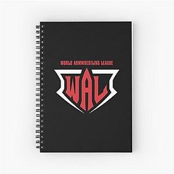 world arm wrestling Spiral Notebook