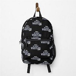 Funny Wrestling Coach Gift Wrestle Fighter MMA Boxing Backpack