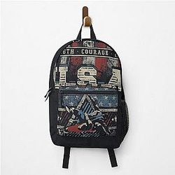 USA Wrestling - Strength - Courage - Honor - For Youth and Men Backpack