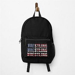 American Flag Wrestling Backpack