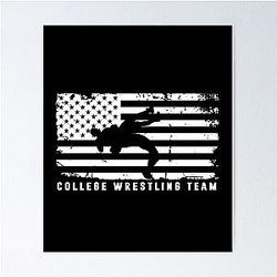 Wrestling Team Poster