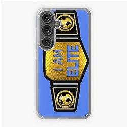 Wrestling Belt I Am Elite Choose Background Color Samsung Galaxy Soft Case