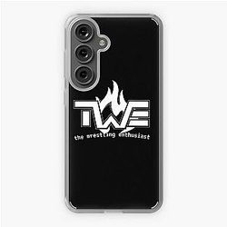 The Wrestling Enthusiast Logo White Samsung Galaxy Soft Case