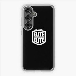 Elite of the Elite with Crest on black Samsung Galaxy Soft Case