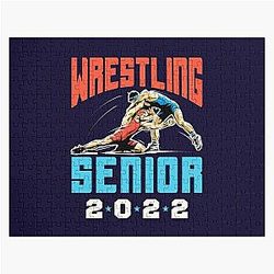 Wrestling Senior 2022 Wrestler Jigsaw Puzzle