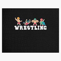 Wrestling Wrestler Fighter Martial Art Jigsaw Puzzle