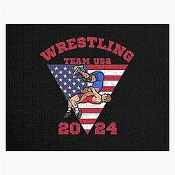Team USA wrestling  Jigsaw Puzzle
