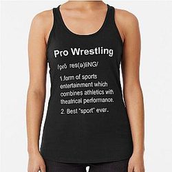 Pro wrestling Racerback Tank Top