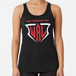 world arm wrestling Racerback Tank Top