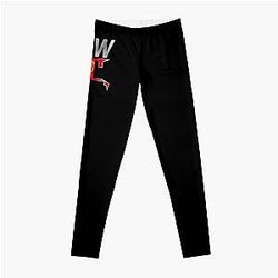 Pro Wrestling Tempest Vertical Logo Leggings