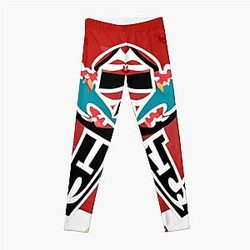 Sticker Wrestling and Other Accessories - Más Luchas W-20 Leggings