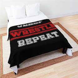 Wrestling Vintage T-Shirt Comforter