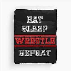 Wrestling Wrestler Duvet Cover