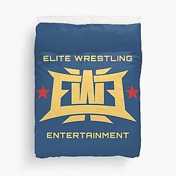 Elite Wrestling Entertainment T-ShirtGolden EWE Elite Elite Wrestling Entertainment Duvet Cover