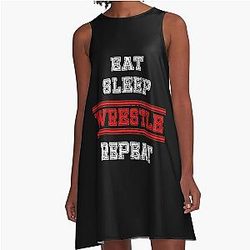 Wrestling Wrestler A-Line Dress