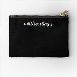 Heartbeat Wrestling Fan Wrestler Accessories Wrestler Gear Zipper Pouch