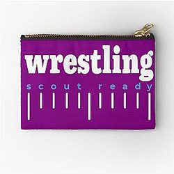 Scout Ready Wrestling Gear & Merchandise Zipper Pouch
