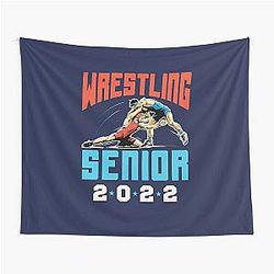 Wrestling Senior 2022 Wrestler Tapestry