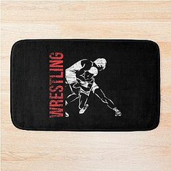 Wrestling Sport Bath Mat