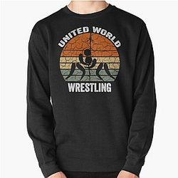 united world wrestling Pullover Sweatshirt