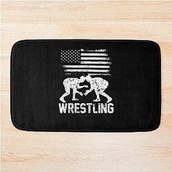 American Flag Wrestling Usa Flag Wrestling Bath Mat