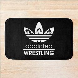 Wrestling addicted Bath Mat