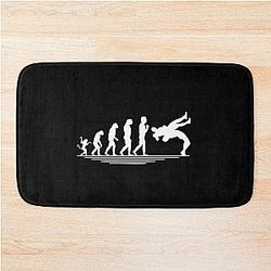 Funny Wrestling Evolution Jersey Bath Mat