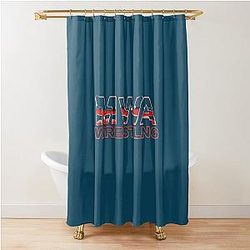 MWA Wrestling Shower Curtain