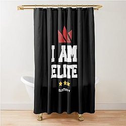 I Am Elite Shower Curtain