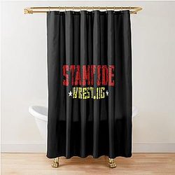 STAMPEDE Wrestling Shower Curtain