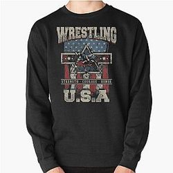 USA Wrestling - Strength Pullover Sweatshirt