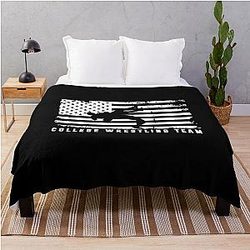 Wrestling Team Throw Blanket