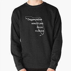 Championship Wrestling From Florida Pullover Sweatshirt