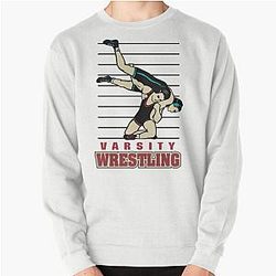 Varsity Wrestling Pullover Sweatshirt