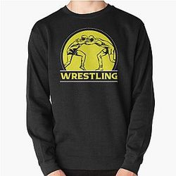 Wrestling Martial Arts Wrestler Wrestle Hobby Pullover Sweatshirt